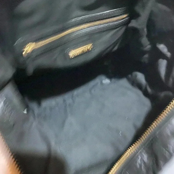 Rachel Zoe black pebbled leather satchel handbag - Picture 12 of 12